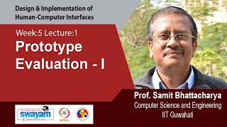 Lec 16 Prototype Evaluation I [upl. by Ian]