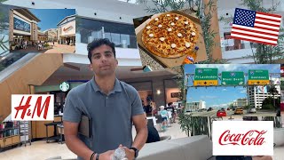 Vlog Julio PIZZERĆ¨AS OUTLET CENTRO COMERCIAL y un š¦en EEUU š‡ŗš‡ø [upl. by Nyrrad]