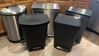 Top 5 Best Kitchen Trash Cans  Best Kitchen Garbage Can 2024 [upl. by Kenna]