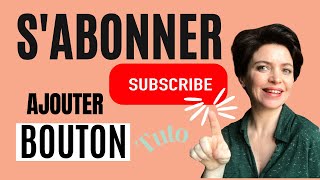 Comment AJOUTER le BOUTON SABONNER sur ses VIDÉOS YOUTUBE  TUTO [upl. by Euqinehs]