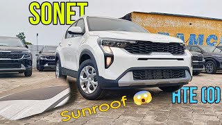 2024 New Kia Sonet Base Model With Sunroof HTE O Full Detailed Review Interior And Exterior ❤️ [upl. by Anelahs]