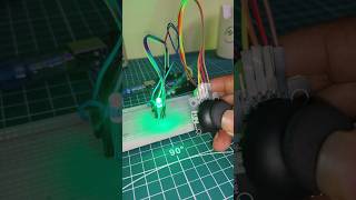 JOYSTICK CONTROL THE RGB LED USING ARDUINO GSNCREATIONS shorts youtubeshorts trending joystick [upl. by Mcmullan]