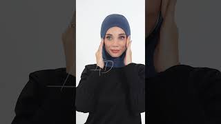 How to wear Minimalist Ribbed Inner Turban Bonnet for Women  TB5RB [upl. by Dera319]