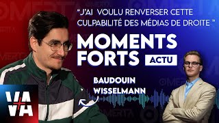 Baudouin VA  quotJai voulu renverser cette culpabilité des médias de droite quot MF 03042023 [upl. by Aiuqet]