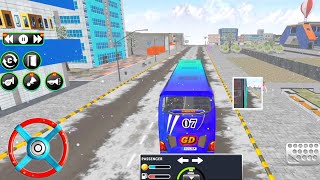 Modern Bus Parking Adventure Gameplay [upl. by Corel]