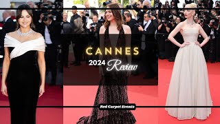 Cannes 2024 Complete RedCarpet Review 2024 cannes redcarpet fashion celebritystyle [upl. by Enimajneb]