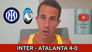 INTER  ATALANTA 40 SE GIOCANO COSÌ NON CE NÈ PER NESSUNO [upl. by Whitcomb]