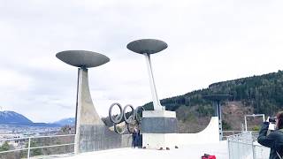 Innsbruck Austrias Olympic Ski Jump Bergisel [upl. by Sitarski509]