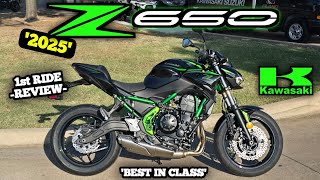 2025 Kawasaki Z650 1st Ride amp Review  Nothing Even Compares [upl. by Yor]