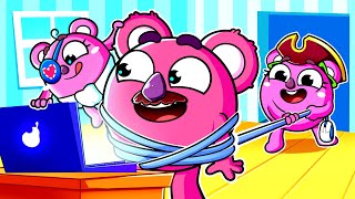 Working Working Daddy Song  Family Time  Funny Kids Songs 😻🐨🐰🦁 And Nursery Rhymes by Baby Zoo [upl. by Latsyek364]