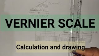 Vernier Scale  Calculation and drawing  GeographyPractical  StudyWithPronay [upl. by Scott]