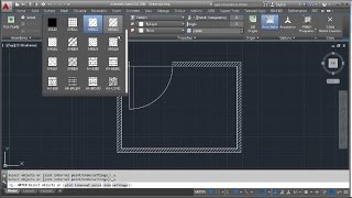 AutoCAD 2016 Using Hatch [upl. by Savell]