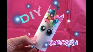 ★ DIY LAVORETTI UNICORNO DI CARTA CON ROTOLO IGIENICA  SUPER FACILI  ★ LAVORETTI CON LA CARTA [upl. by Giesser]