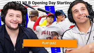 Can we name every Opening Day Starter of 2023 [upl. by Wengert]