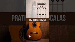 🔆 Praticando Escalas Pentatônica 🎸 Violão musica guitar violao [upl. by Nivlam]