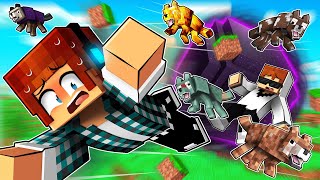 🚨GRAVE NOVAS ESPÉCIES DE LOBOS INVADIRAM O MEU MUNDO DE MINECRAFT 😱 [upl. by Botnick]