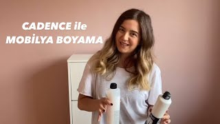 CADENCE İLE MOBİLYA BOYAMA  Vernik Uygulaması Nasıl Yapılır [upl. by Kunin]