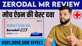 Zerodol MR Tablet Review In Hindi  Aceclofenac amp Tizanidine Tablet UsesDoseSide Effects [upl. by Nuavahs]