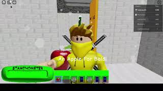 roblox baldis basics PLUS zrobione przezemnie 3 [upl. by Ntsuj876]