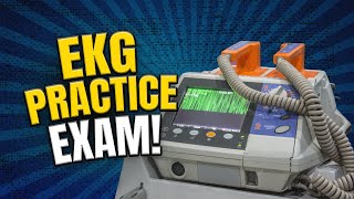 EKG Practice Test Technician Course  EKG Interpretation Nursing Training [upl. by Lorens47]