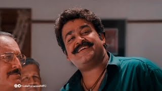 Ravanaprabhu Dialogue seen  Mohanlal Mass Status [upl. by Ainaznat]