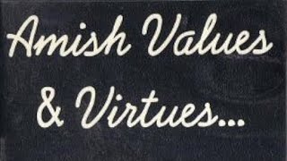 Amish Values amp Virtues Plain amp Simple 1997 VHS [upl. by Estrellita720]