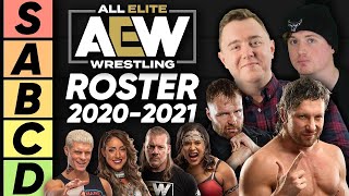 TIER LIST AEW Dynamite Roster 202021 [upl. by Fernandes]