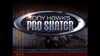 Tony Hawks Pro Skater PSone  Longplay Kareem CampbellAll TapesGold Medals [upl. by Jenna]