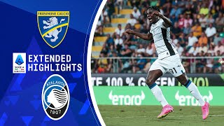 Frosinone vs Atalanta  Extended Highlights  Serie A  CBS Sports Golazo [upl. by Sajet]