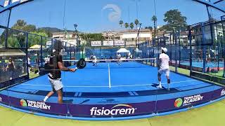 Padel Open Sanremo 10k  solo una parte Vasquez Montiel vs Terzo Rizza Ottavi [upl. by Garcia970]