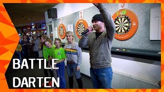 THE BATTLE DARTEN met Rapper DONNIE en Lerena amp Roy Rietbergen  ZAPPSPORT [upl. by Ambrosio803]