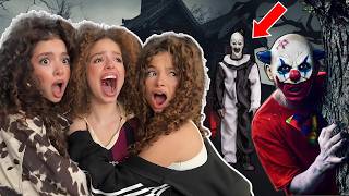 WE SURVIVED 4 HAUNTED HOUSES [upl. by Tirzah]