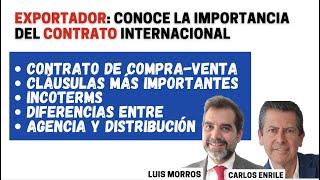 Exportador Conoce la importancia del contrato internacional [upl. by Salahcin486]