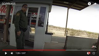 I8 Freeway Immigration Inspection Checkpoint in Yuma Arizona US Border Patrol 11 April 2018 [upl. by Aiepoissac]