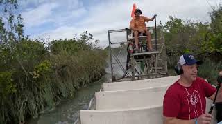 Florida Everglades Airboat VIP Experience with Alligator Farm [upl. by Blasius]