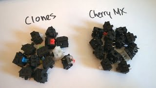 Teardown  Cherry MX switches [upl. by Gaal]