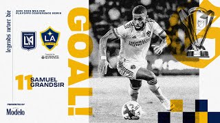 GOAL Samuel Grandsir finds the equalizer for the LA Galaxy [upl. by Sondra]