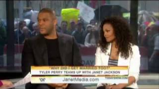 Janet  quotToday Showquot Interview With Tyler Perry [upl. by Schug509]