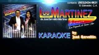 Los Hermanos Martinez de El Salvador KARAOKE Un Vencedor vol38 [upl. by Shaper]