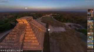 Sunrise At Chichén Itzá  AirPano [upl. by Bettye]