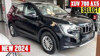 2024 New Mahindra XUV 700 AX5 Select Variant Walkaround  MAHINDRA XUV700 2024 [upl. by Nnek]