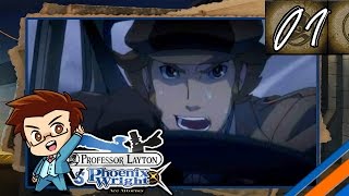 Professor Layton vs Phoenix Wright Ace Attorney  quotA Dark and Stormy Nightquot  Part 1 [upl. by Antonino]