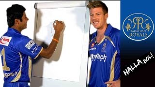 RR ART Amit Mishra draws James Faulkner [upl. by Ahtan]