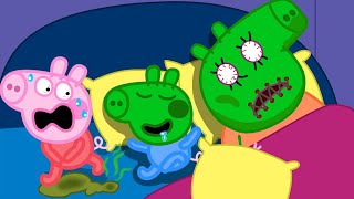 Peppa Pig’s Family Transforms into Zombies – What Happened 🧟‍♂️  Peppa Pig Funny Animation [upl. by Odele]