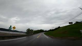 Quebec Driving 056 Saguenay To L Anse Saint Jean QC [upl. by Winterbottom25]