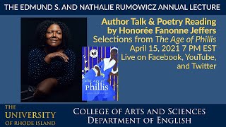 Department of English Honorée Fanonne Jeffers “Selections for The Age of Phillisquot [upl. by An]