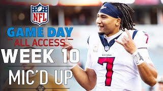 NFL Week 10 Micd Up quotIm scared of our defensequot  Game Day All Access [upl. by Dorran219]