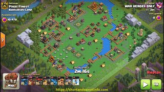 2 shot Barbarian Camp 5 layout 74 [upl. by Alhahs]