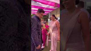 Bhabhi Bhai Kashmira Shah and krushna Abhishek look on Aarti Singh wedding shortsvideo [upl. by Eidok]