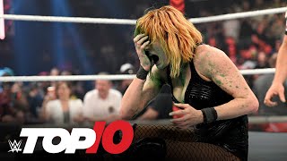 Top 10 Raw moments WWE Top 10 May 16 2022 [upl. by Else]